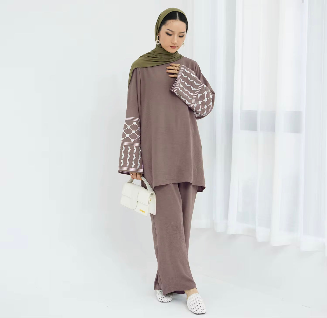 Keffiyeh Top and Pant set