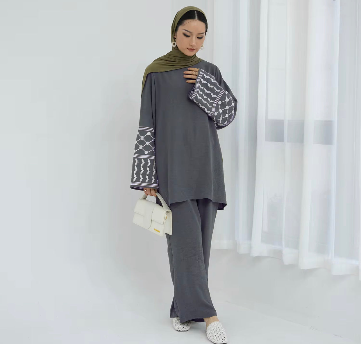 Keffiyeh Top and Pant set