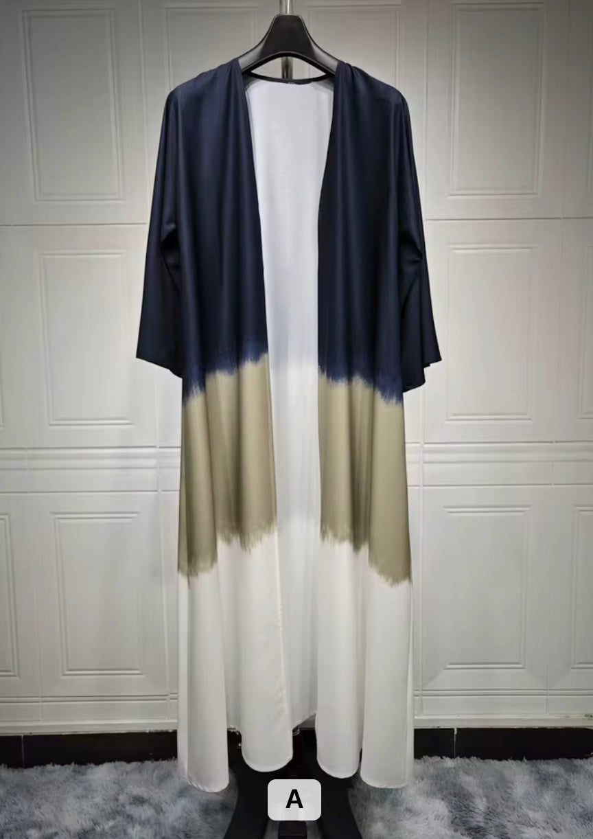 3 Shade Ombre Abayas