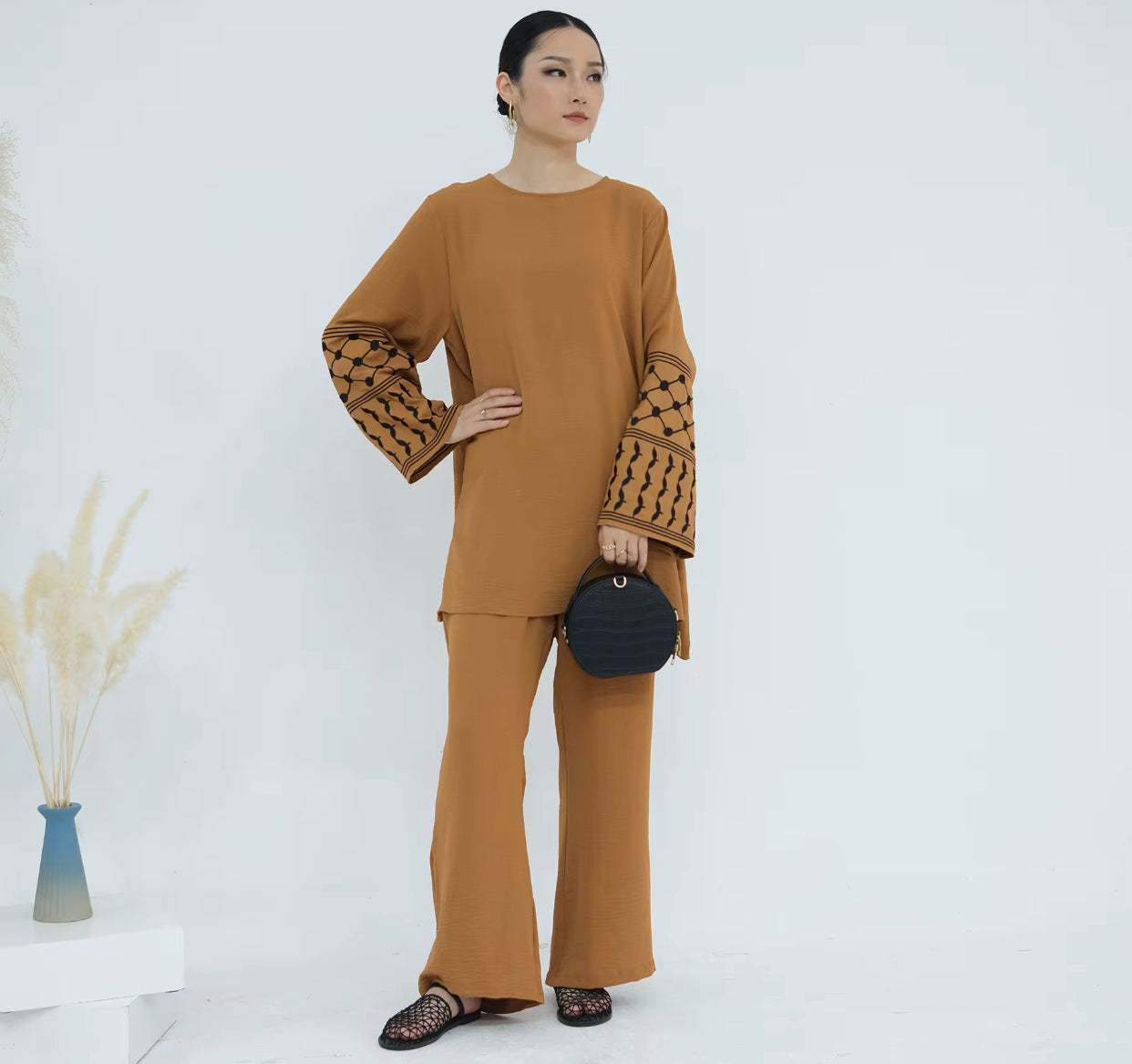 Keffiyeh Top and Pant set